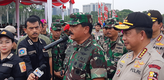 Panglima TNI: Apel Gabungan TNI-Polri Perkuat Sinergi Dan Konsolidasi