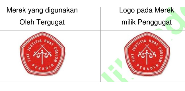 Nama dan Logo Peradin Ini Milik Persatuan Advokat Indonesia
