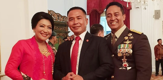 Unggah Foto Bareng Andika Perkasa, Danpaspampres: <i>Congratulation General!</i>