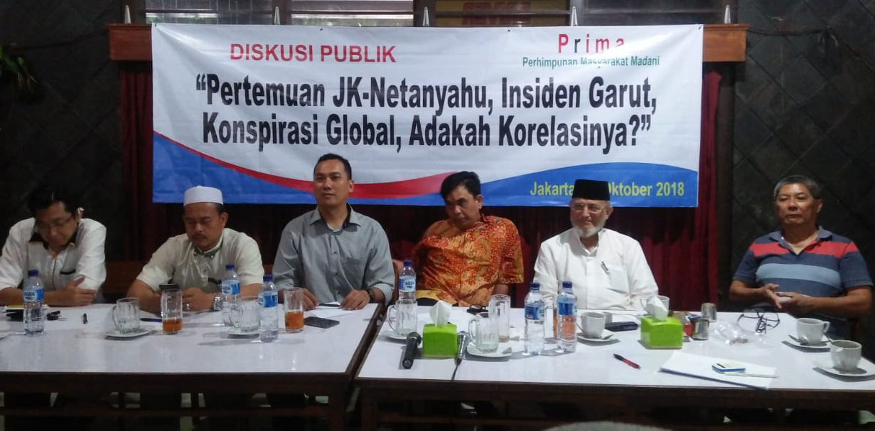 Sulit Mengaitkan Pembakaran Bendera Di Garut Dengan Pertemuan JK-Netanyahu