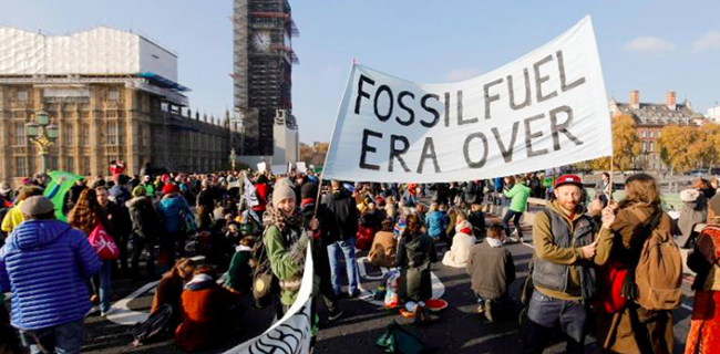 Demo Perubahan Iklim, Demonstran Tutup Lima Jembatan Di London