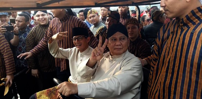 Hasil Survei: Orang Jawa Di Sumatera Utara Lebih Memilih Prabowo