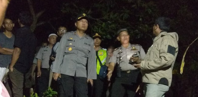 Evakuasi Longsor Di Pondoksalam, Wakapolres Purwakarta Bawa 100 Pasukan