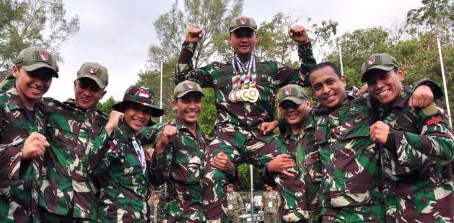 Raih Sembilan Trophy, Kontingen TNI AD Dipastikan Juara Umum AARM Ke-28