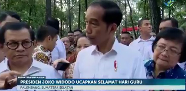 Viral Jokowi Bingung Soal Guru Honorer, Demokrat: Begini Mau Didukung 2 Periode