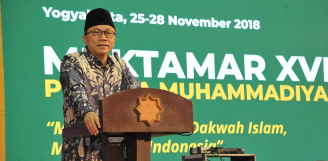 Ketua MPR: Pemuda Muhammadiyah Harus Jadi Pelopor Perekat Persatuan Indonesia