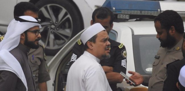 FPI: Rizieq Shihab Curiga Fitnah Disebar â€œIntelijen Busukâ€ Dari Indonesia