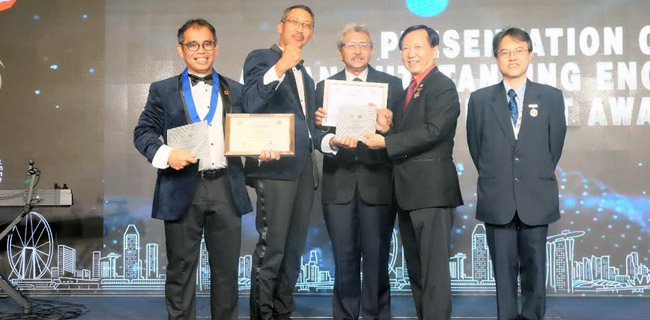Telkom Raih Dua Penghargaan dalam ASEAN Engineering Award 2018