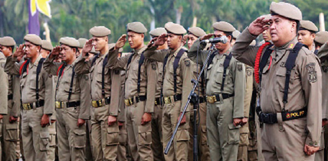 1.830 Satpol PP Disebar Di Malam Tahun Baru Di Jakarta