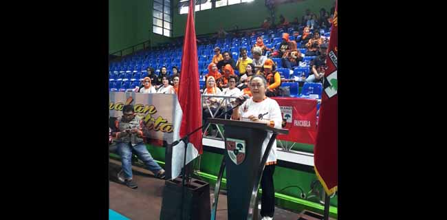 Mamiek Soeharto Dorong Bibit Atlet Muncul Dari Turnamen Voli Putri PP