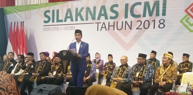 Jokowi Buka Silaknas ICMI Di Lampung
