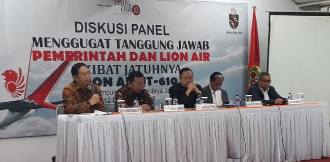 Pemerintah Terkesan Ragu-ragu Beri Sanksi Lion Air