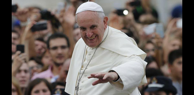 Paus Fransiskus Kunjungi Uni Emirat Arab Februari Mendatang
