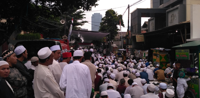 Kehadiran Prabowo Di Majelis Ta'lim Kwitang Disambut Dengan Doa