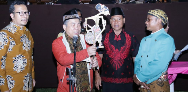 Sosialisasi Empat Pilar Dengan Pagelaran Wayang Kulit Digelar Di Lampung Tengah