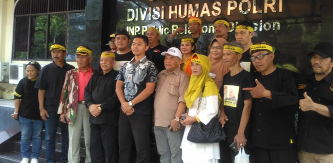 Sambangi Mabes Polri, Pendukung Soeharto Dorong Pemeriksaan Ahmad Basarah
