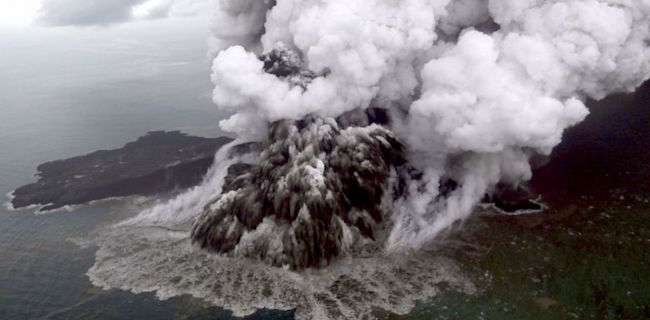 Ternyata, Ledakan Anak Krakatau Telah Diperkirakan Enam Tahun Lalu