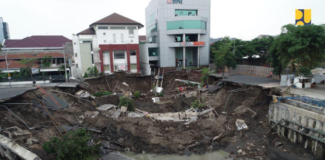 Menteri PUPR: Pemulihan Jalan Raya Gubeng Tidak Lama