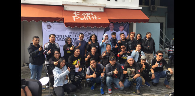 Komunitas Sepeda Motor Jabodetabek Siap Menangkan Jokowi-Ma'ruf