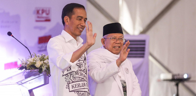 Maâ€™ruf Amin Gagal Dongkrak Elektabilitas Jokowi Di Mata Umat