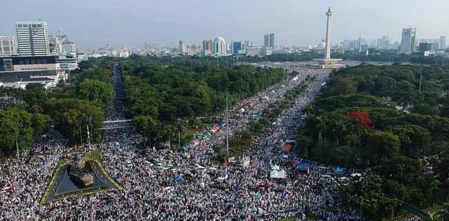 Reuni 212 Kian Ramai Karena Kecewa Pada Jokowi