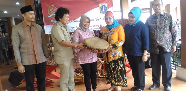Empat Pilar MPR Digelorakan Dari Kampung Budaya Betawi Setu Babakan