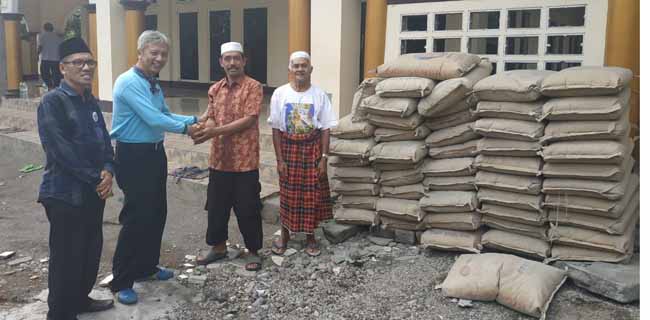 Gempari Salurkan Bantuan Masjid Rusak Hingga Pelosok Lombok Timur