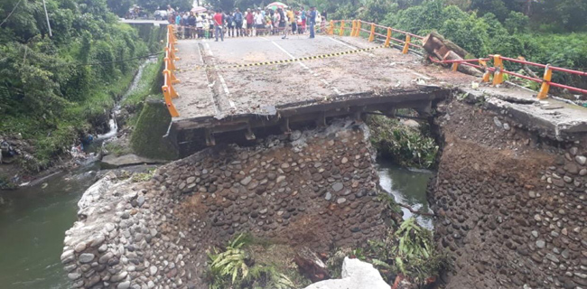 Kementerian PUPR Bangun Jembatan Sementara Pulihkan Lalu Lintas Padang-Bukittinggi