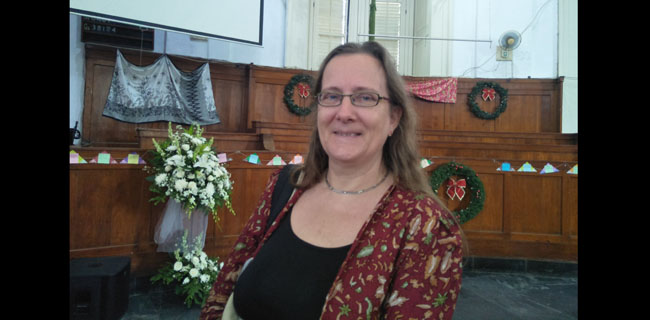 Hanneke Jadikan Gereja Immanuel Tempat Ibadah Favorit