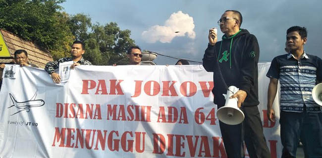 Demo Di Istana, Keluarga Korban Lion Air Minta Keadilan