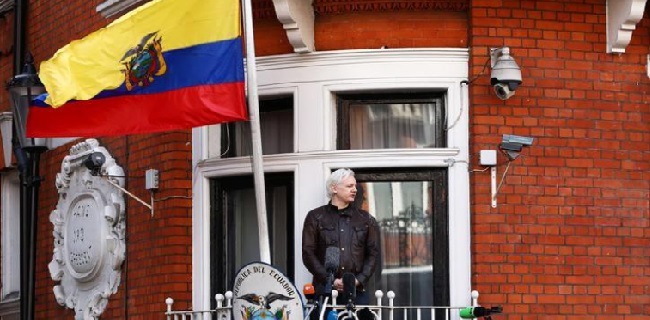 PBB: Julian Assange Harus Tinggalkan Kedubes Ekuador Dengan Bebas
