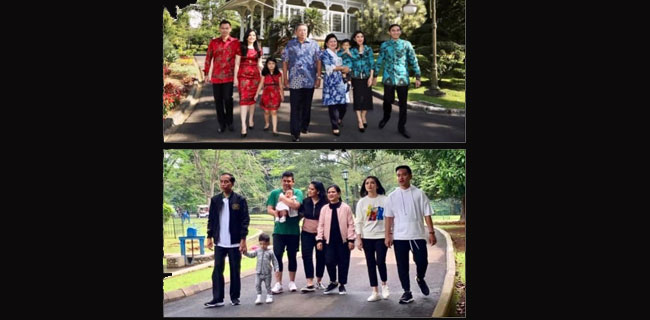 Kode Keras Prabowo: Pose Foto Jokowi Mirip Pose Foto SBY Terakhir Di Istana