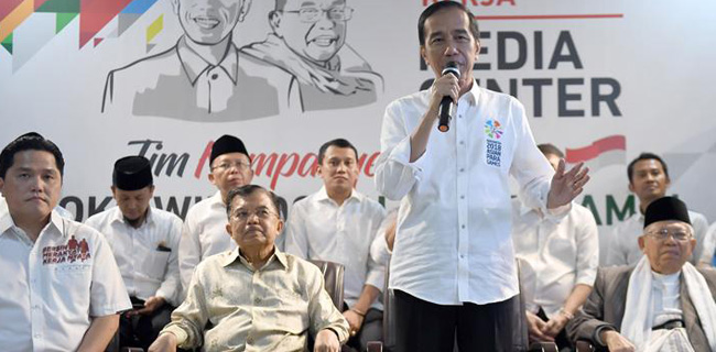 KPP Deklarasi 1.000 Posko Pemenangan Jokowi-Ma'ruf Di Kabupaten Bogor
