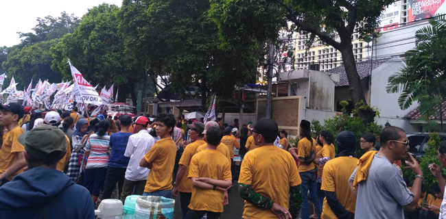 Saat Ribuan Pendukung OSO Demo, Terdengar Orasi KPU Dungu