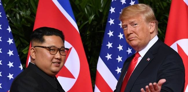 Trump: Lokasi KTT Kedua Dengan Kim Jong Un Belum Ditentukan