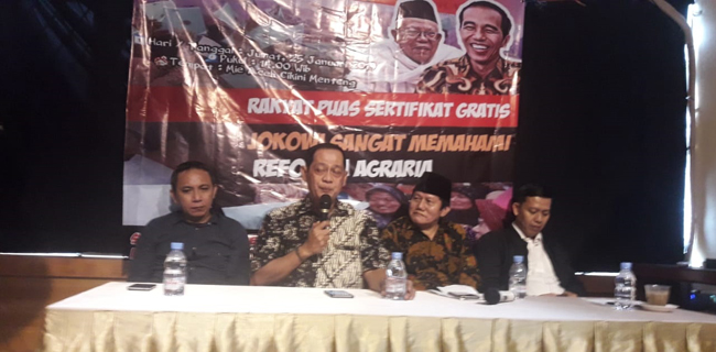 Sertifikat Tanah Gratis Program Terobosan Jokowi