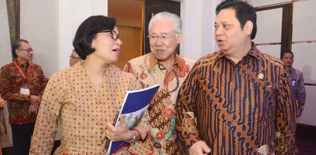 Paling Laris Di Media, Sri Mulyani Dan Airlangga Hartarto Karena Andalan Jokowi