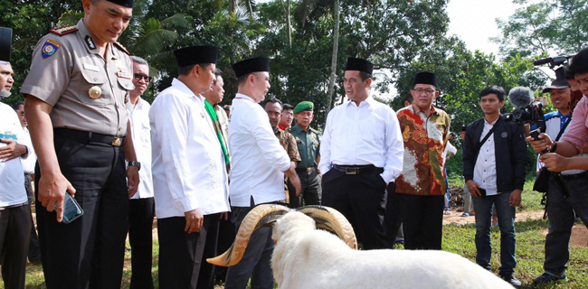 Menteri Pertanian Amran Sulaiman Didaulat Menjadi Bapak Santri Indonesia