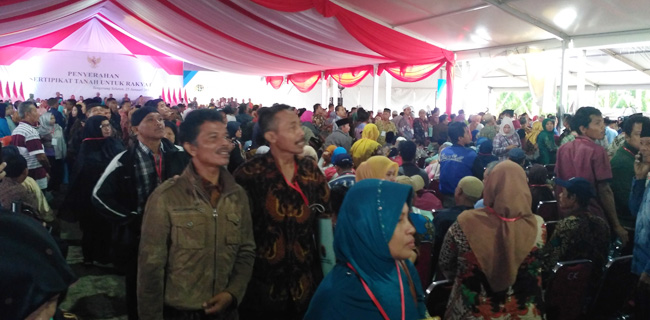 Jokowi Akan Bagikan Ribuan Sertifikat Di Pondok Cabe Tangsel