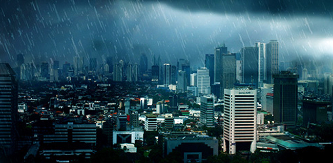 Sebagian Wilayah Jakarta Bakal Diguyur Hujan Dan Angin Kencang