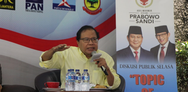 Rizal Ramli: Presiden Jokowi, Anda Bekerja Untuk Siapa?