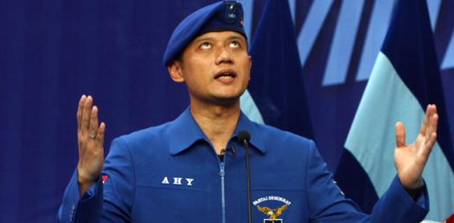 AHY Sesalkan Perusakan Atribut Demokrat Di Surabaya