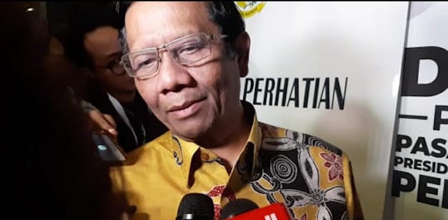 Mahfud MD Puas Dengan Performa Debat Jokowi-Maâ€™ruf