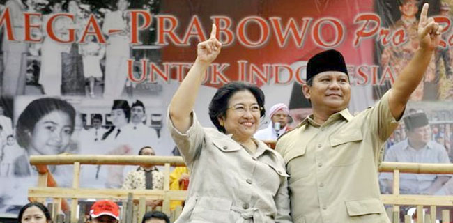 Mega: Prabowo Teman, Kalau SBY?