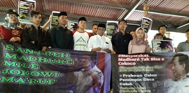 Gerakan Santri Madura Deklarasi Dukungan Untuk Jokowi-Ma'ruf