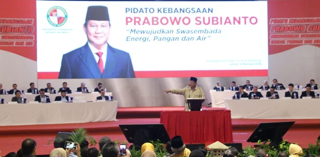 Prabowo Yakin Indonesia Bisa Berdikari