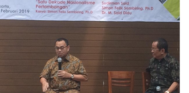 Sudirman Said Ungkap Rahasia Jokowi-Freeport