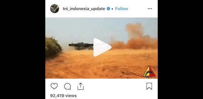 TNI Sudah Laporkan Akun Instagram Pencatut Ke Kantor Rudiantara