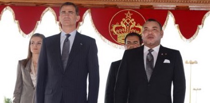 Raja Mohammed VI Sambut Hangat Raja Felipe VI Dari Spanyol Di Rabat