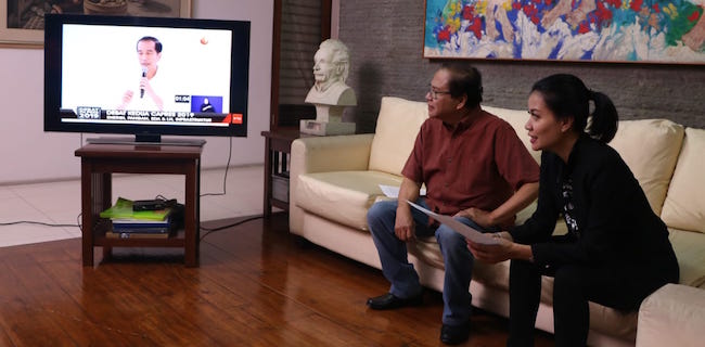 Rizal Ramli Menyimak Debat